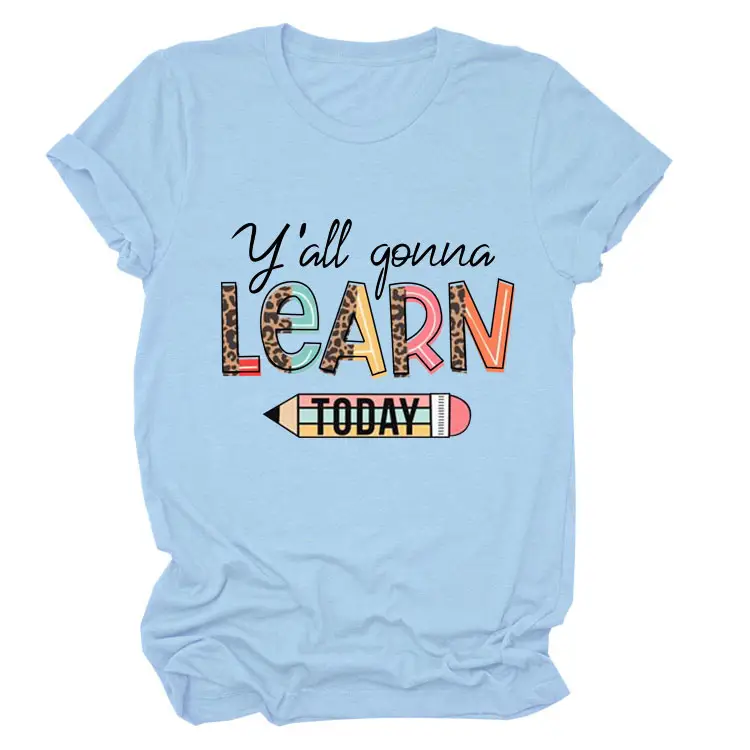 Women's Yellow Learn Today Graphic T-Shirt - Image 19