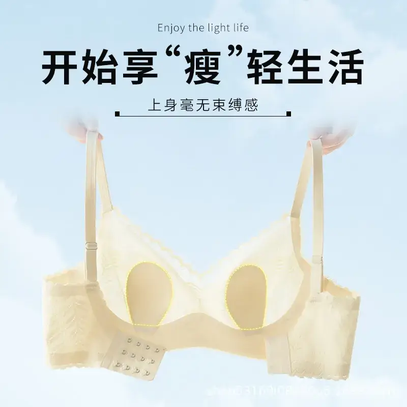 White French Style Lace Bra for Women