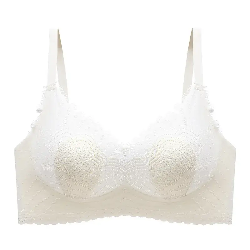 White French Style Lace Bra for Women