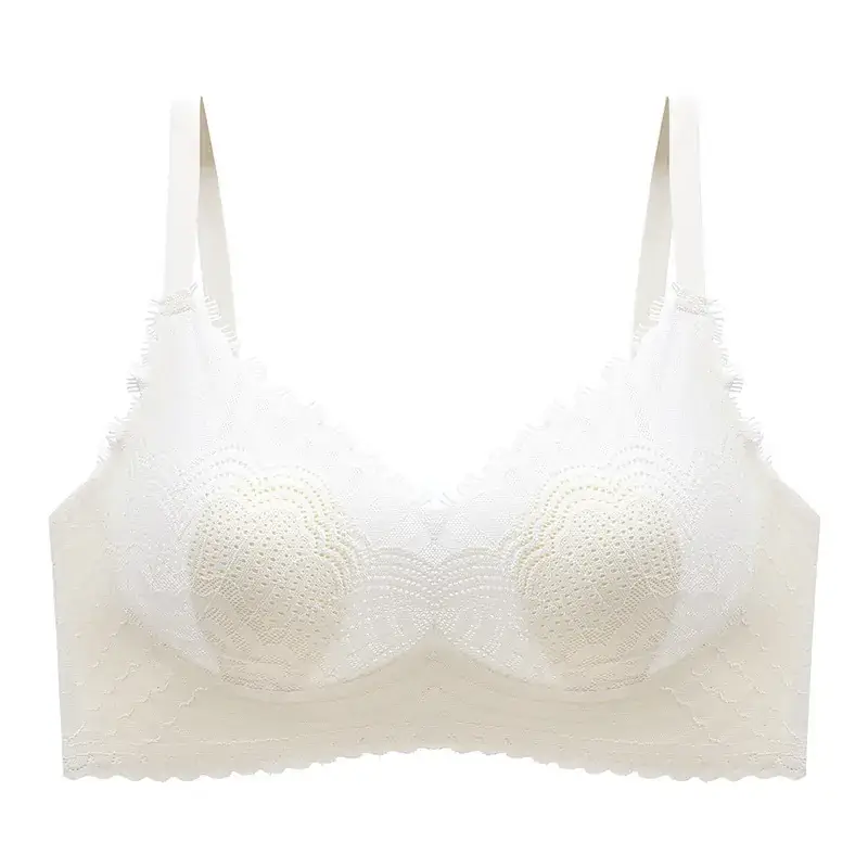 White French Style Lace Bra for Women