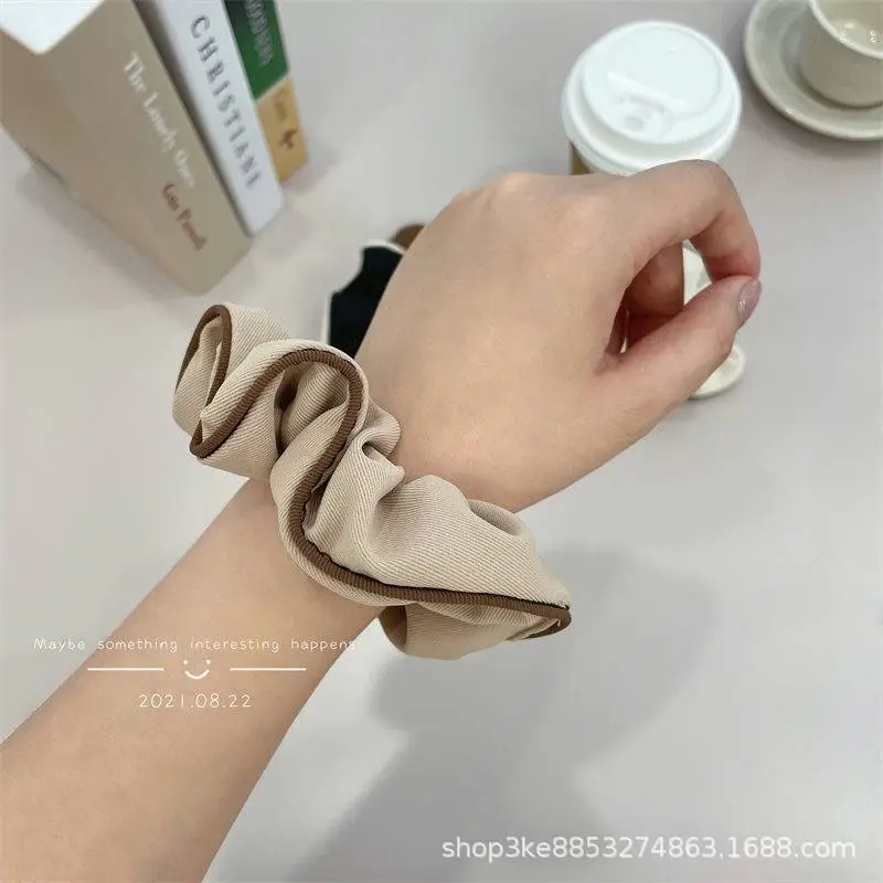 Women's Korean Style Hair Ring with Black Trim - Image 13