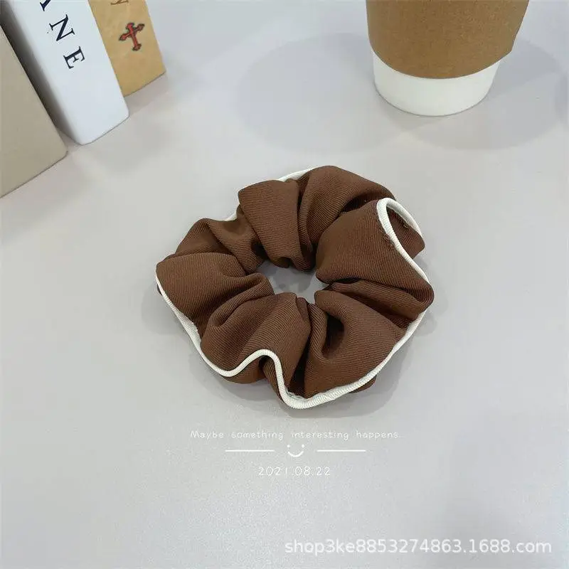Women's Korean Style Hair Ring with Black Trim - Image 10