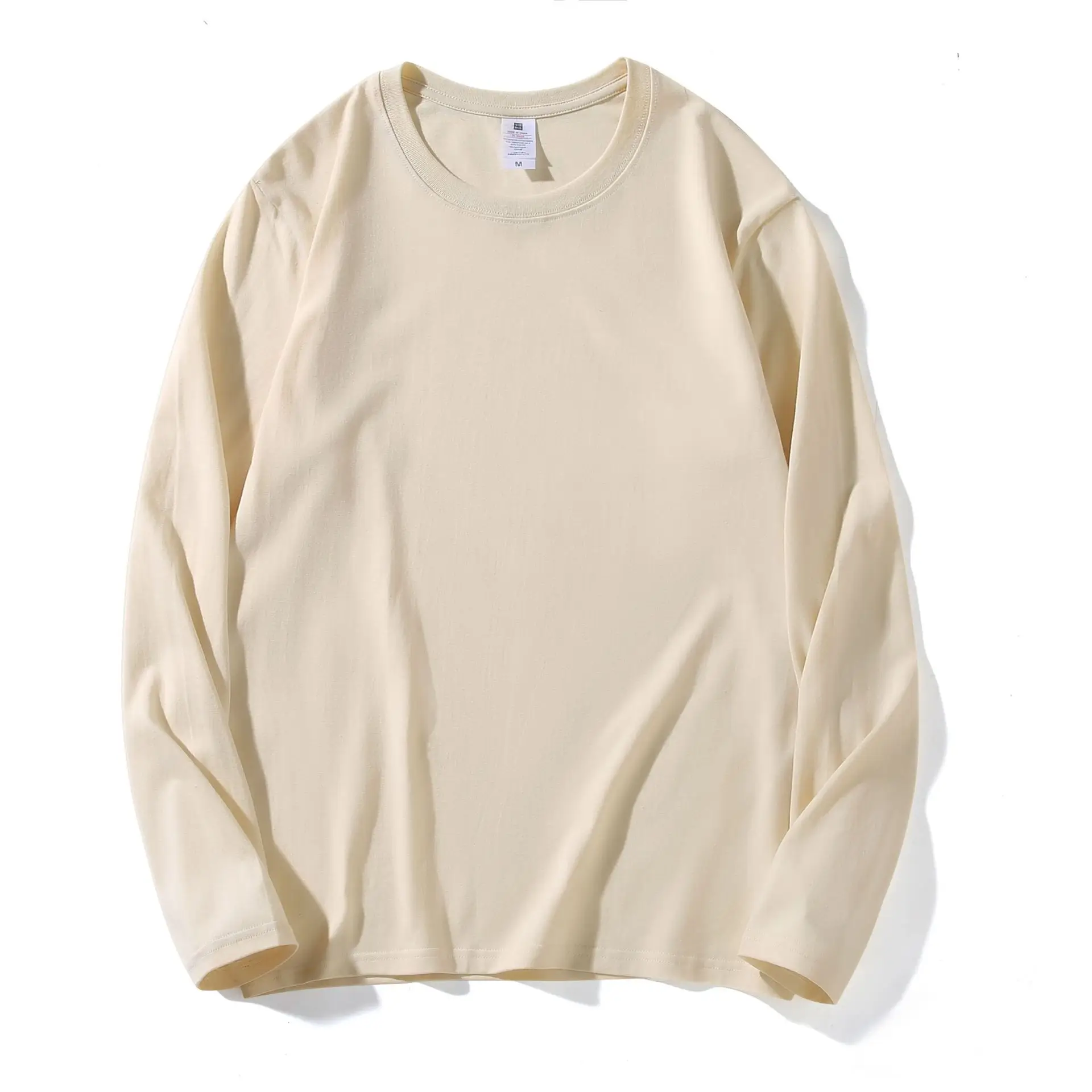Men's 28g Cotton Long Sleeve T-Shirt Blue - Image 6