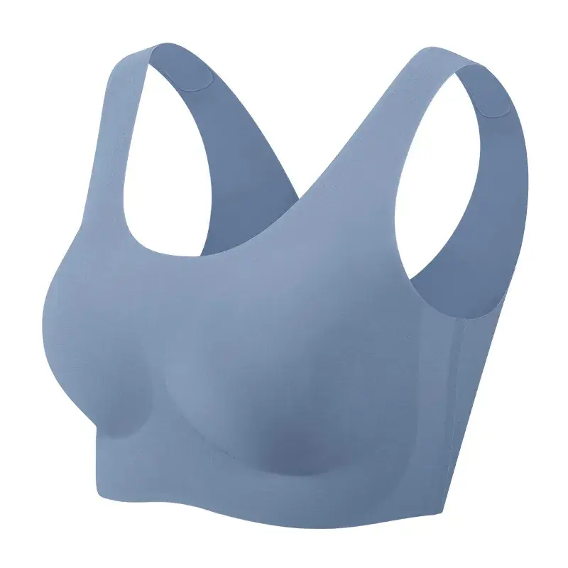 Women's Pink No-Size Elastic Back Bra Summer Wear - Image 3