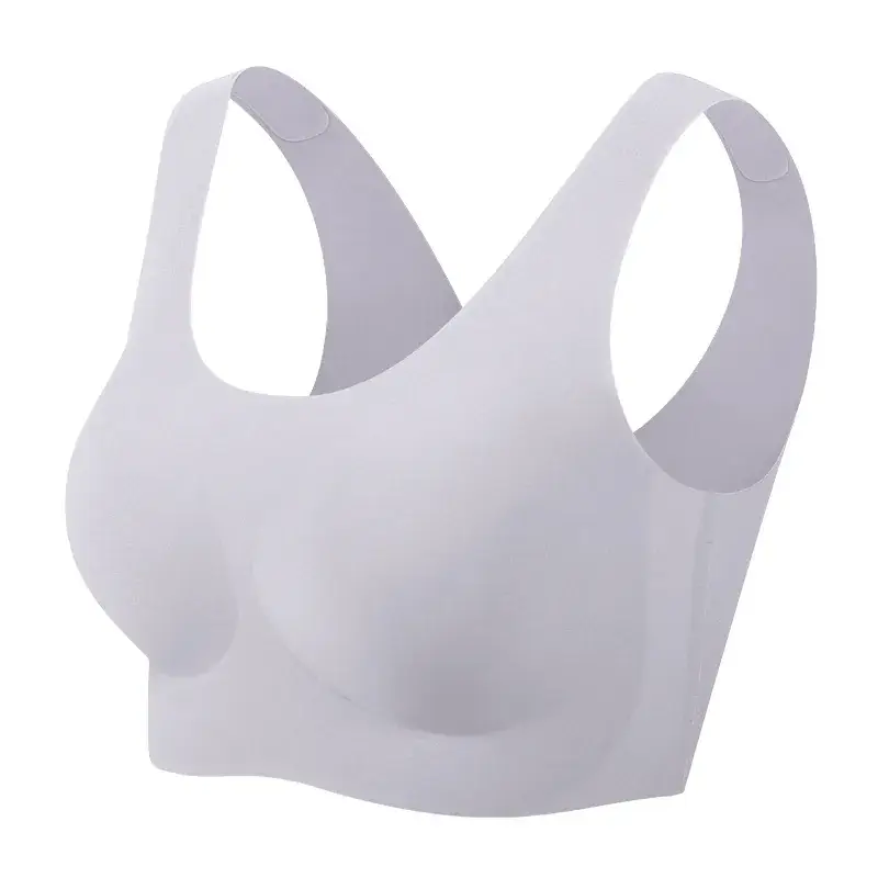 Women's Pink No-Size Elastic Back Bra Summer Wear - Image 2