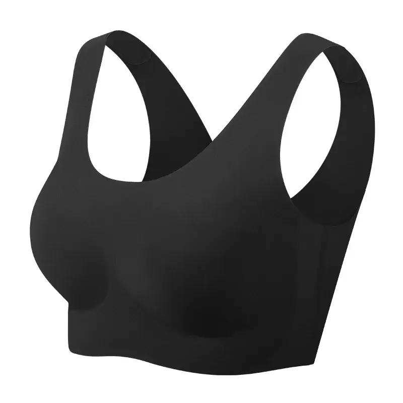 Women's Pink No-Size Elastic Back Bra Summer Wear - Image 5