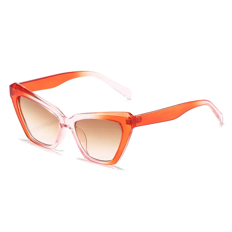 Cat-Eye Sunglasses European American Style Trendy Candy-Colored Glasses Versatile Ins Sunglasses for Women Wholesale - Image 8