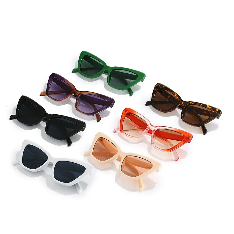 Cat-Eye Sunglasses European American Style Trendy Candy-Colored Glasses Versatile Ins Sunglasses for Women Wholesale - Image 11