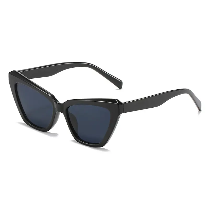 Cat-Eye Sunglasses European American Style Trendy Candy-Colored Glasses Versatile Ins Sunglasses for Women Wholesale