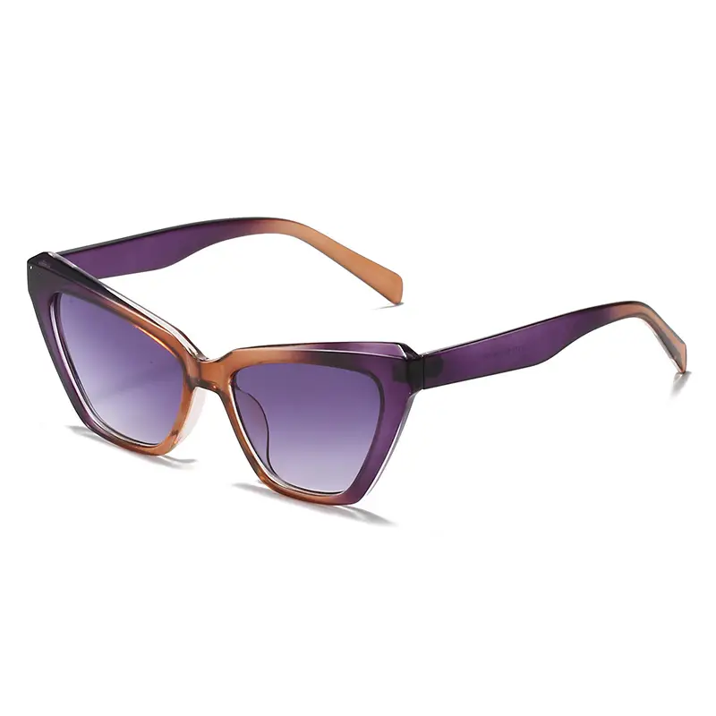 Cat-Eye Sunglasses European American Style Trendy Candy-Colored Glasses Versatile Ins Sunglasses for Women Wholesale - Image 5