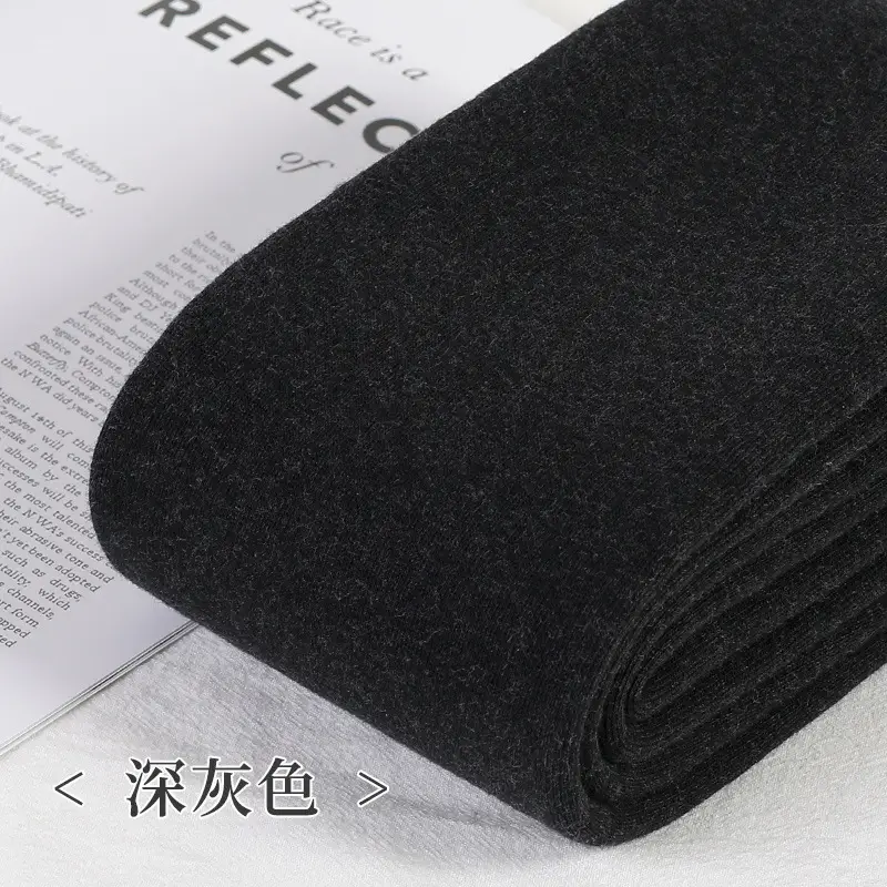 Extra Thick Lined Warm Cotton Leggings Women's Fleece Lined Tall Japanese Pantyhose - Image 2