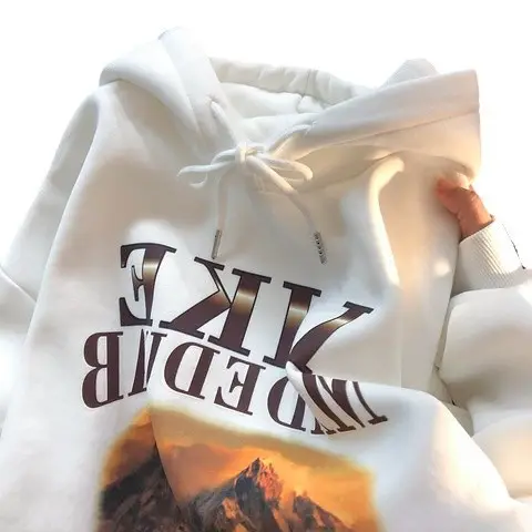 Women Black Fleece Hoodie Like Madeduab Graphic