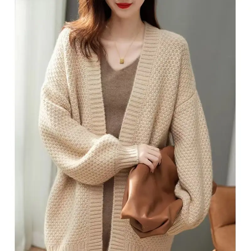 Maoning French Knitted Cardigan Women's Sweater - Image 5