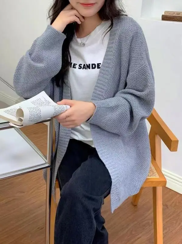 Maoning French Knitted Cardigan Women's Sweater — feature 13