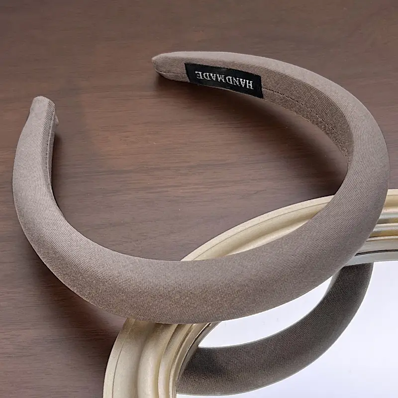 Purple French Style Headband with Wide Edge — feature 7