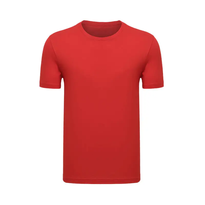 Orange Combed Cotton Short Sleeve T-Shirt 170g - Image 29