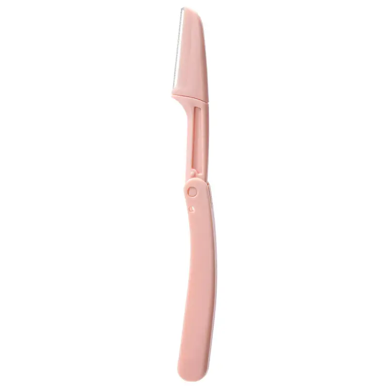 Pink Anti-Scratch Eyebrow Knife Set for Women - Image 16