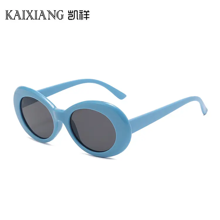 Red Oval Sunglasses for Men Women Fashion Travel - Image 13