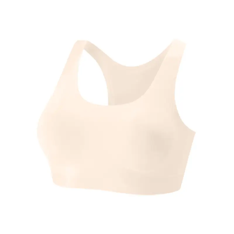 Girls' Sports Underwear Primary School Junior High School Students Seamless Shockproof Breathable Bra Girls' Development Vest