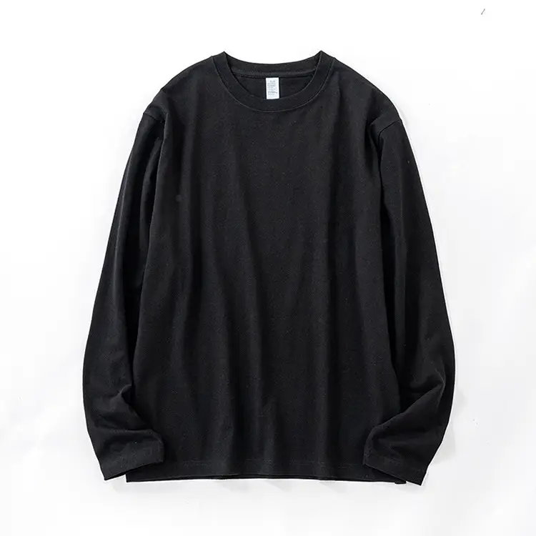 Men Cotton Light Blue Long Sleeve Shirt 250g - Image 20