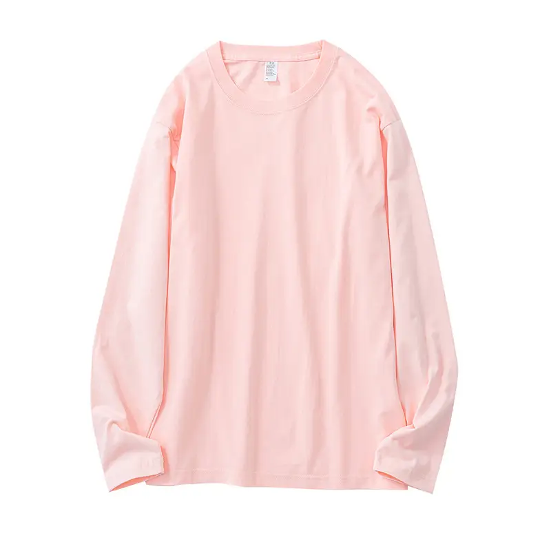 Men Cotton Light Blue Long Sleeve Shirt 250g - Image 7