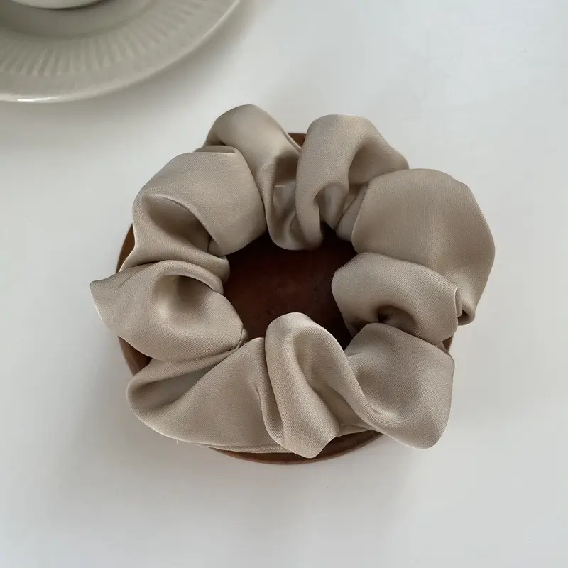 French Hair Rope Bowels Creamy Silk Large Size - Image 8