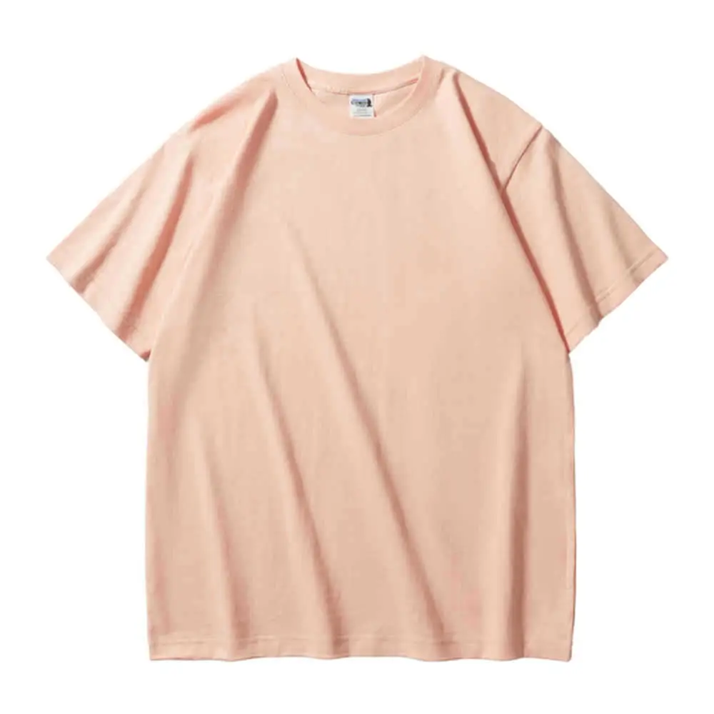 Off-Shoulder T-Shirt for Men Loose Fit Beige - Image 11