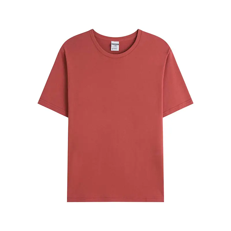 Gray Tight Spin Cotton Round Neck T-Shirt - Image 24