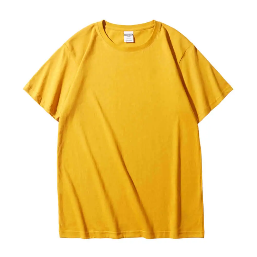 Gray Tight Spin Cotton Round Neck T-Shirt - Image 15
