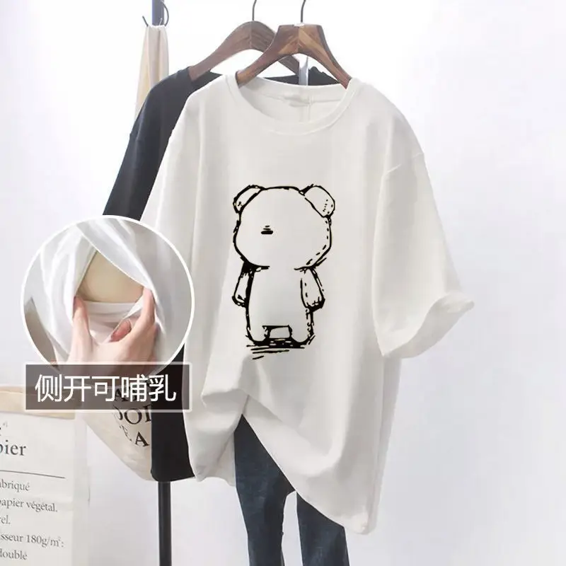Purple Side-Opening T-Shirt for Girls Summer Wear - Image 12