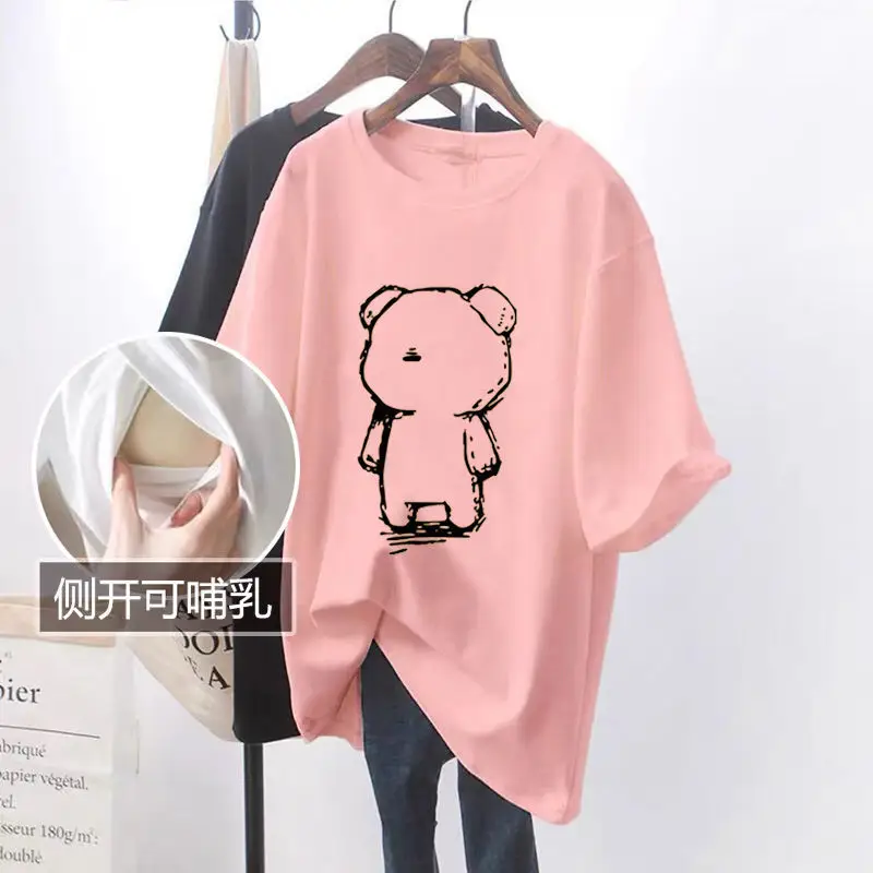 Purple Side-Opening T-Shirt for Girls Summer Wear - Image 13