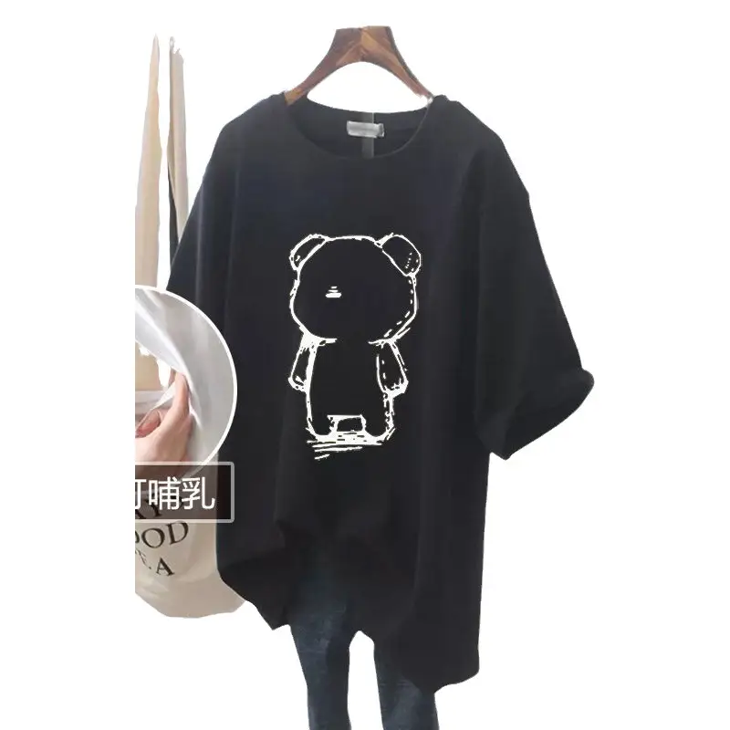 Purple Side-Opening T-Shirt for Girls Summer Wear - Image 15