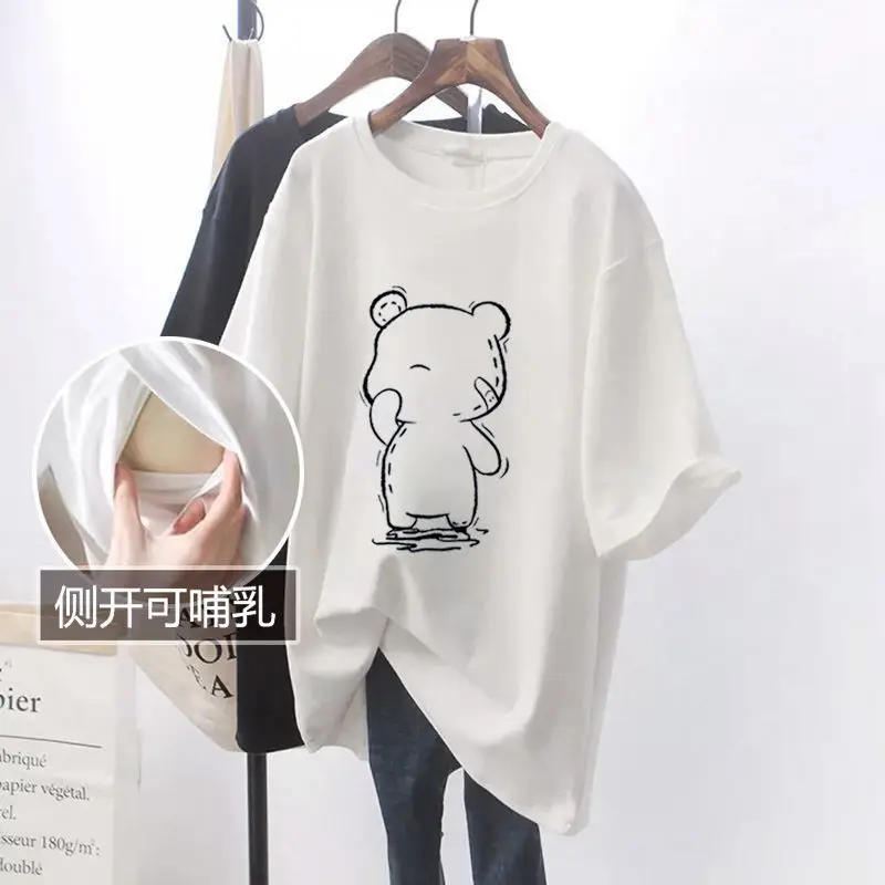 Purple Side-Opening T-Shirt for Girls Summer Wear - Image 6