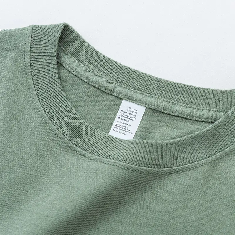 Men's 260g Cotton Long Sleeve T-Shirt Grey
