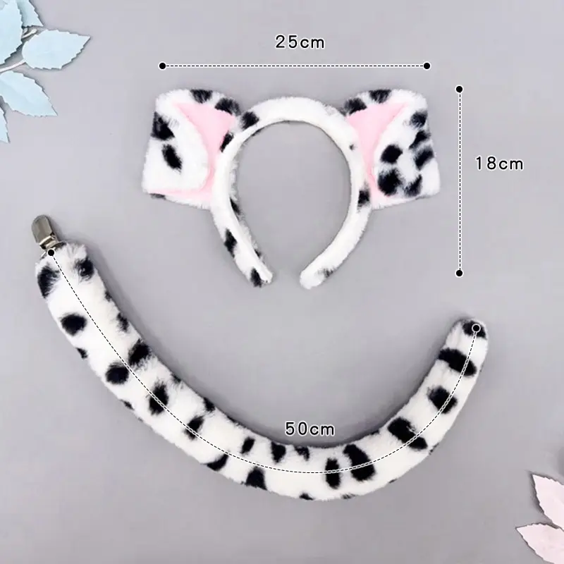Dalmatian Beast Ear Hairband for Girls - Image 10