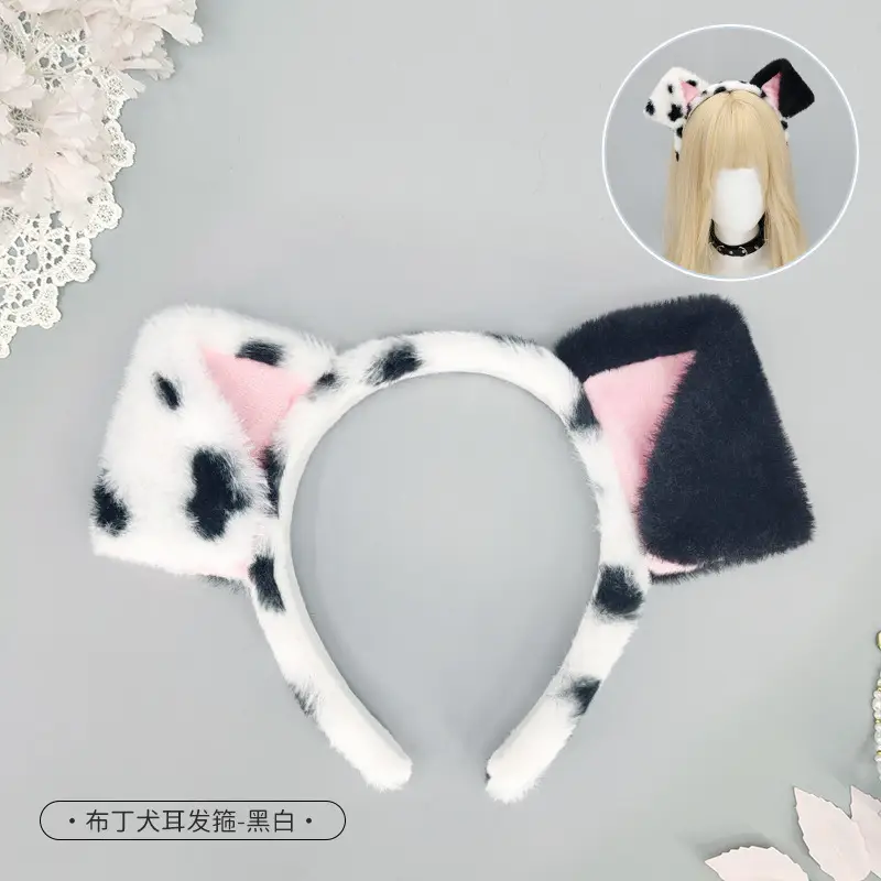 Dalmatian Beast Ear Hairband for Girls - Image 3