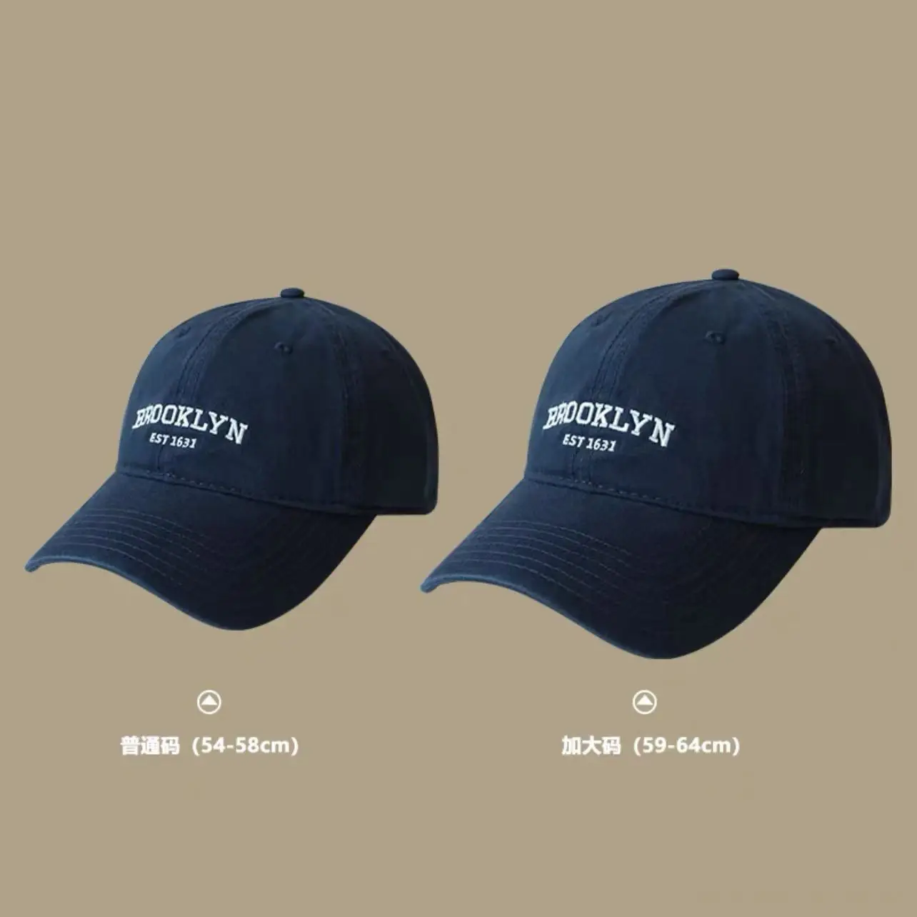 Men Retro Duck Tongue Cap Brown Japanese Spring Summer - Image 3