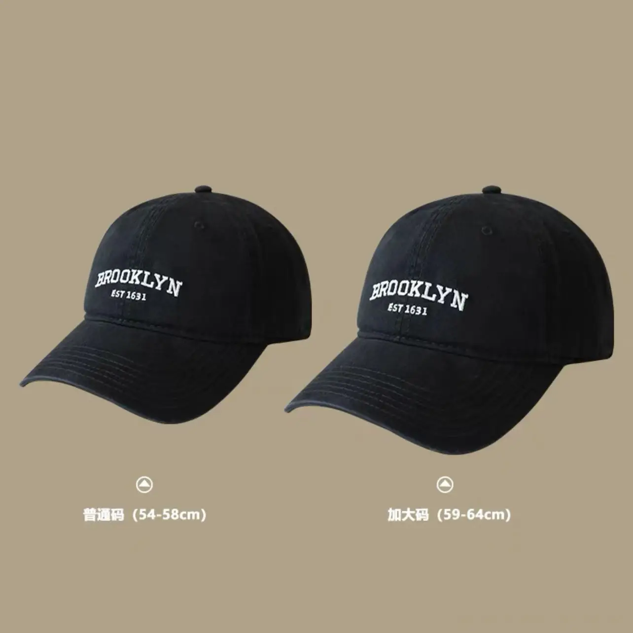 Men Retro Duck Tongue Cap Brown Japanese Spring Summer - Image 4
