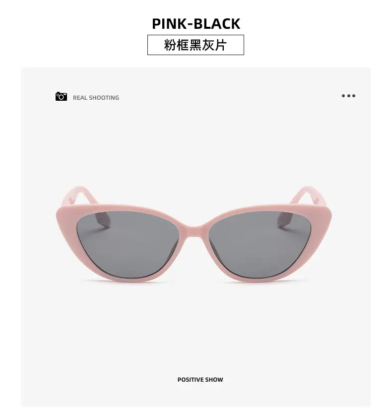 Pink Cat-Eye Sunglasses for Men Anti-Uv — feature 18