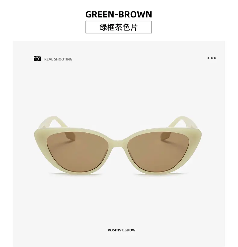 Pink Cat-Eye Sunglasses for Men Anti-Uv — feature 22