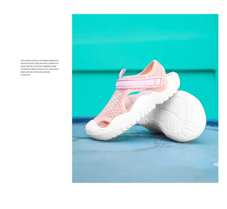 Black Casual Sandals for Men Women Kids Summer Beach Wear — feature 19