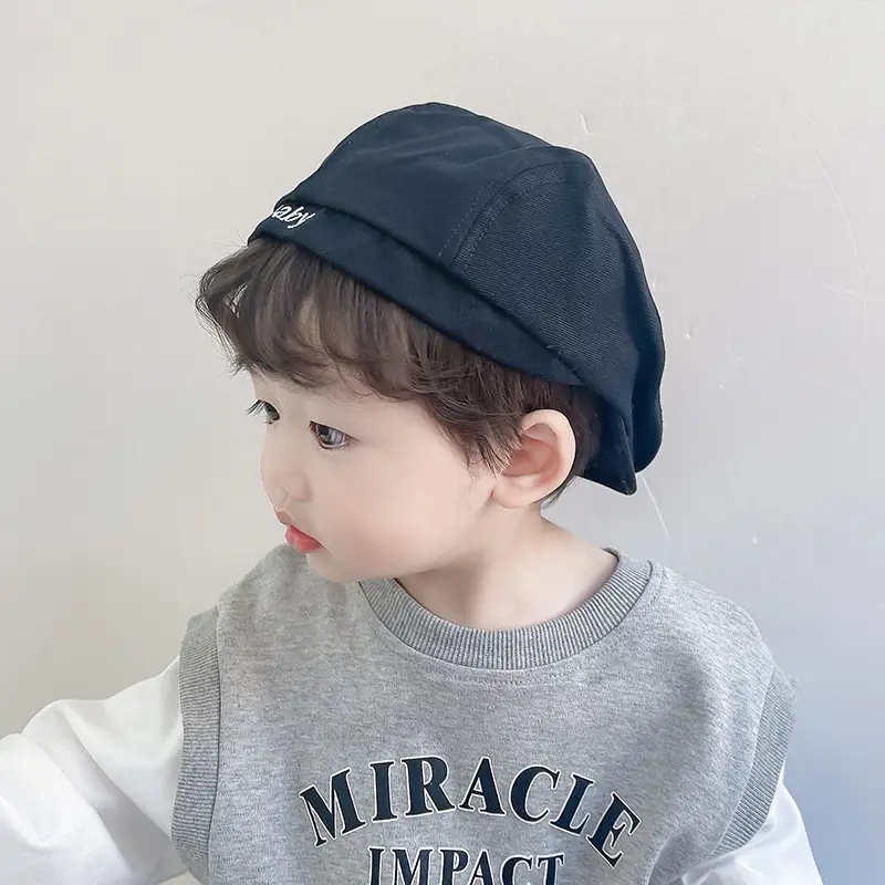 Baby Beige Beanie Cap Spring Summer Wear - Image 7