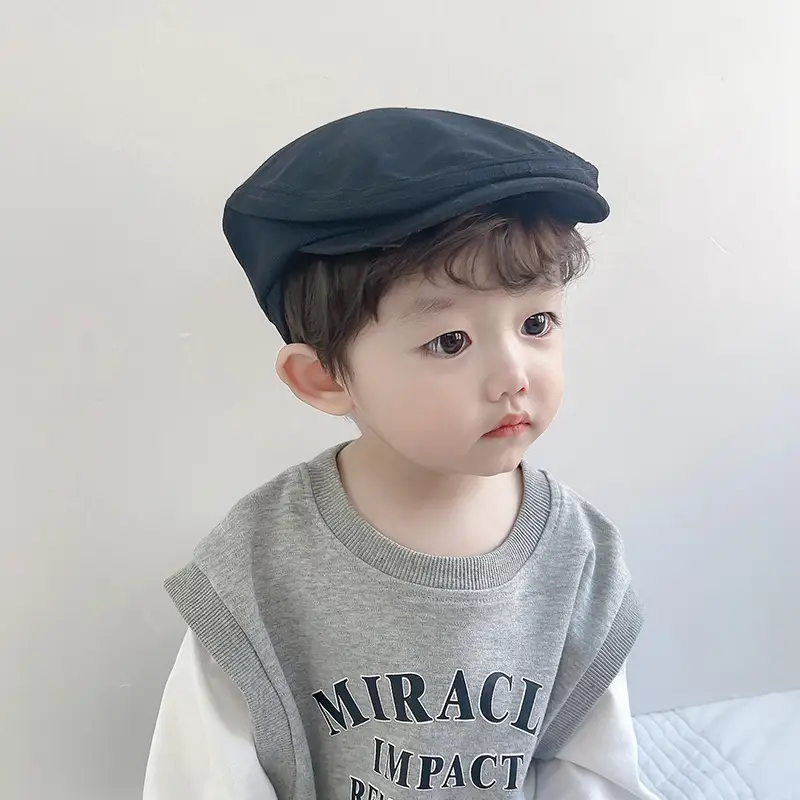 Baby Beige Beanie Cap Spring Summer Wear - Image 8
