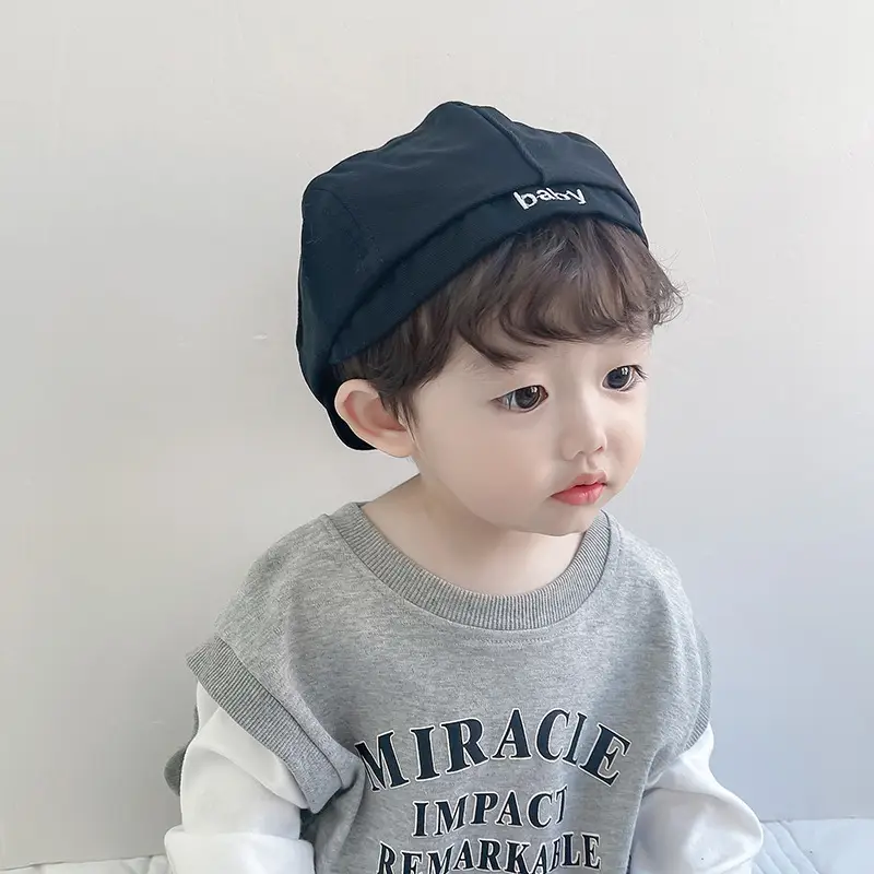 Baby Beige Beanie Cap Spring Summer Wear - Image 9
