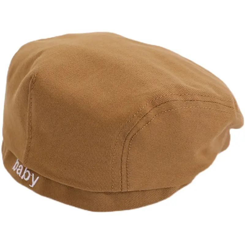 Baby Beige Beanie Cap Spring Summer Wear