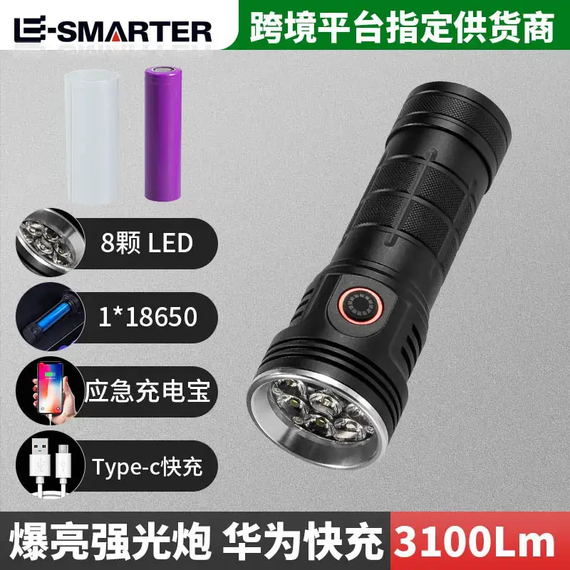 Mini COB Flashlight Keychain with 5 Functions — feature 5