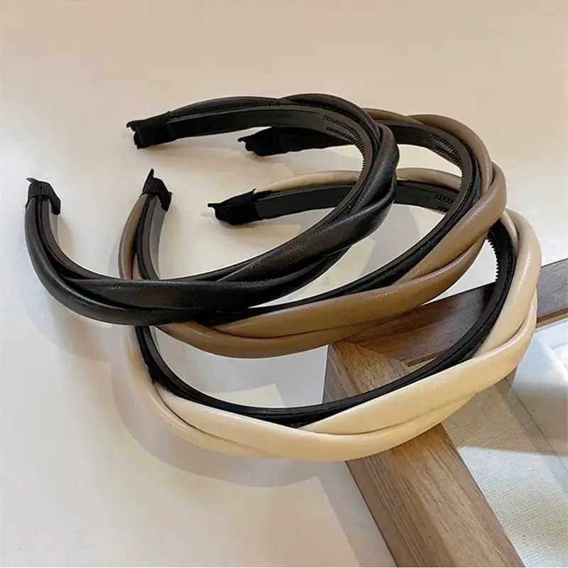 Women's Korean Cross Twist Hairband Summer 2022 - Image 4