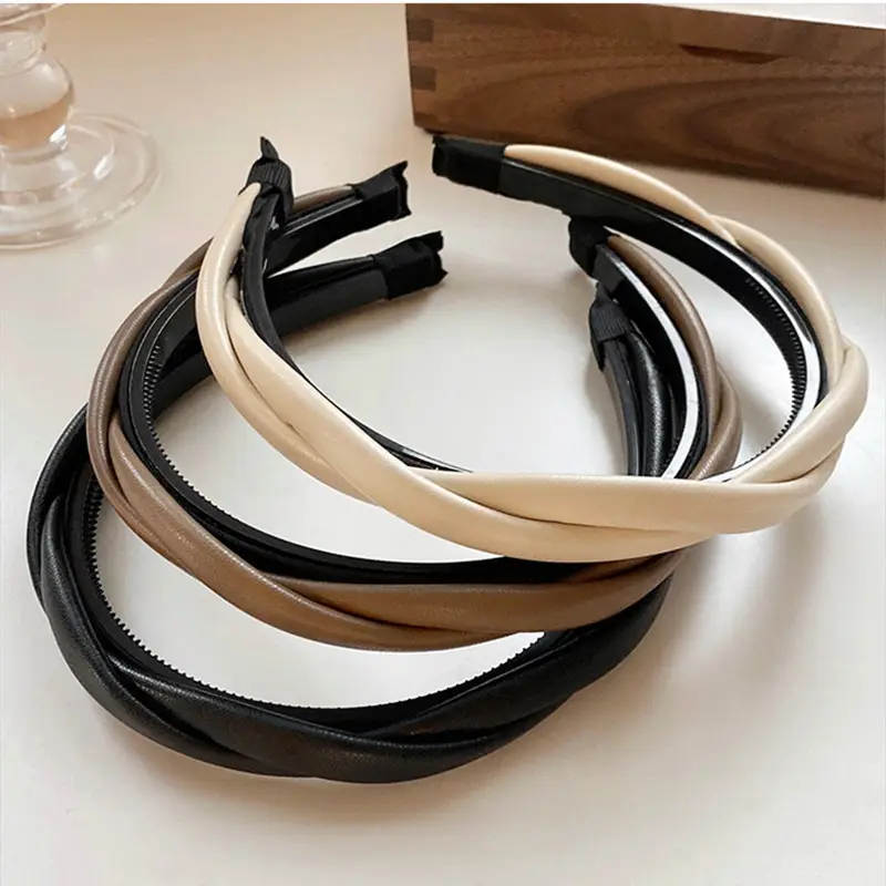 Women's Korean Cross Twist Hairband Summer 2022 - Image 7
