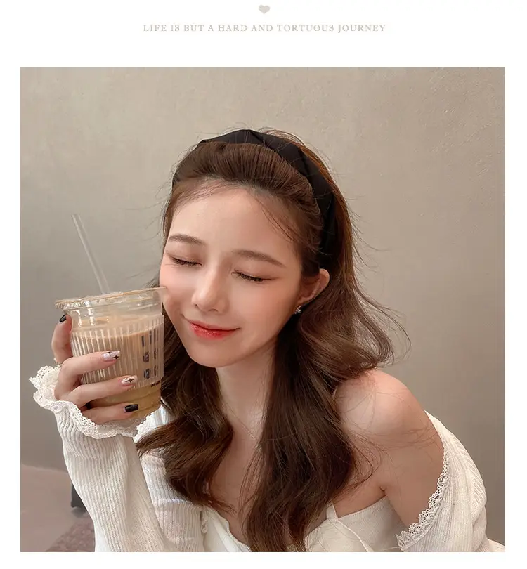 Women's White Embroidered Face Wash Headband 2025 — feature 10
