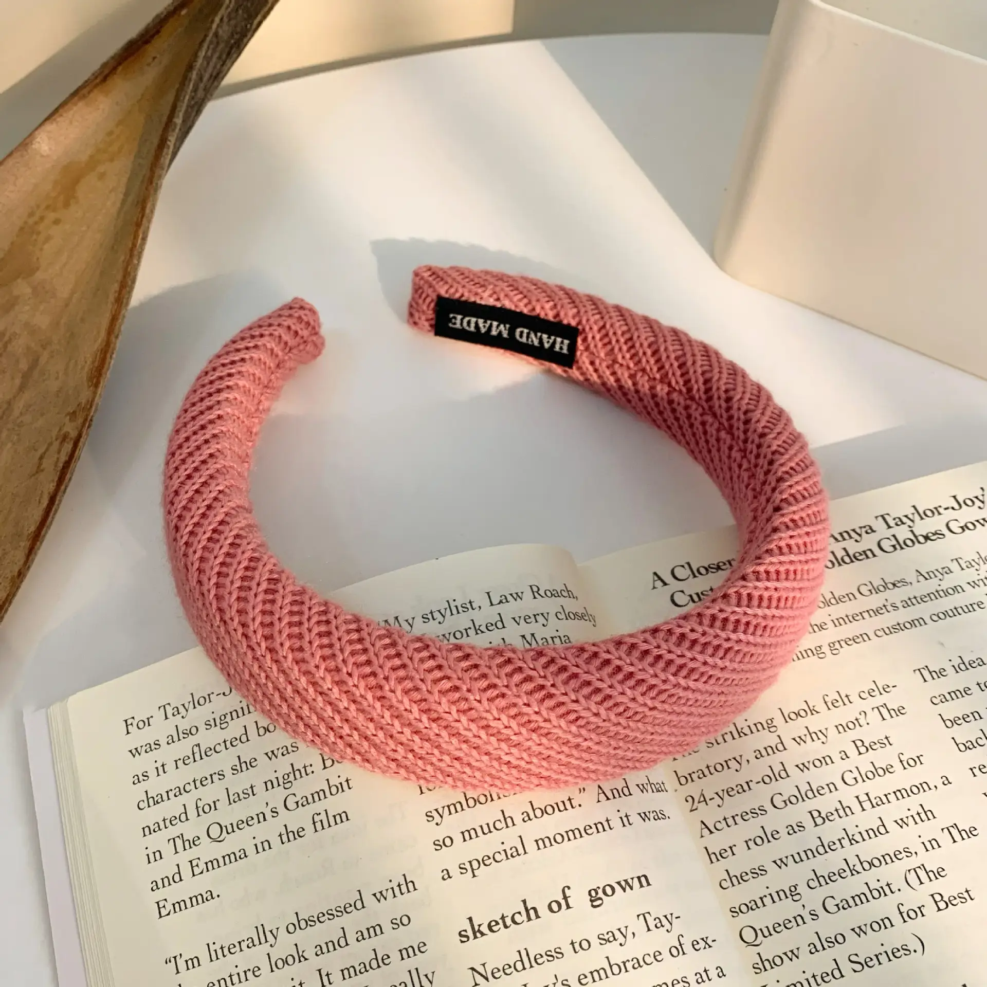Women's White Embroidered Face Wash Headband 2025 - Image 20
